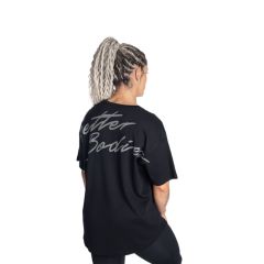 BETTER BODIES - THERMAL OVERSIZED TEE - NŐI PÓLÓ - FEKETE