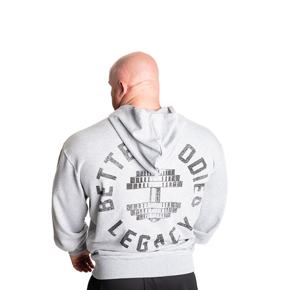 BETTER BODEIS - LEGACY STANDARD HOOD - FÉRFI PULÓVER - SZÜRKE BETTER BODEIS - LEGACY STANDARD HOOD - FÉRFI PULÓVER - SZÜRKE