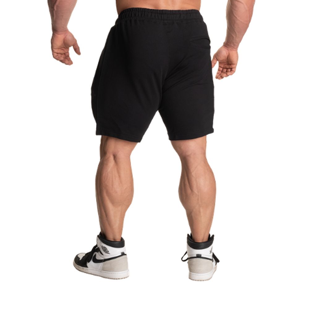BETTER BODIES -TAPERED SWEATSHORTS - FÉRFI RÖVIDNADRÁG - FEKETE BETTER BODIES -TAPERED SWEATSHORTS - FÉRFI RÖVIDNADRÁG - FEKETE