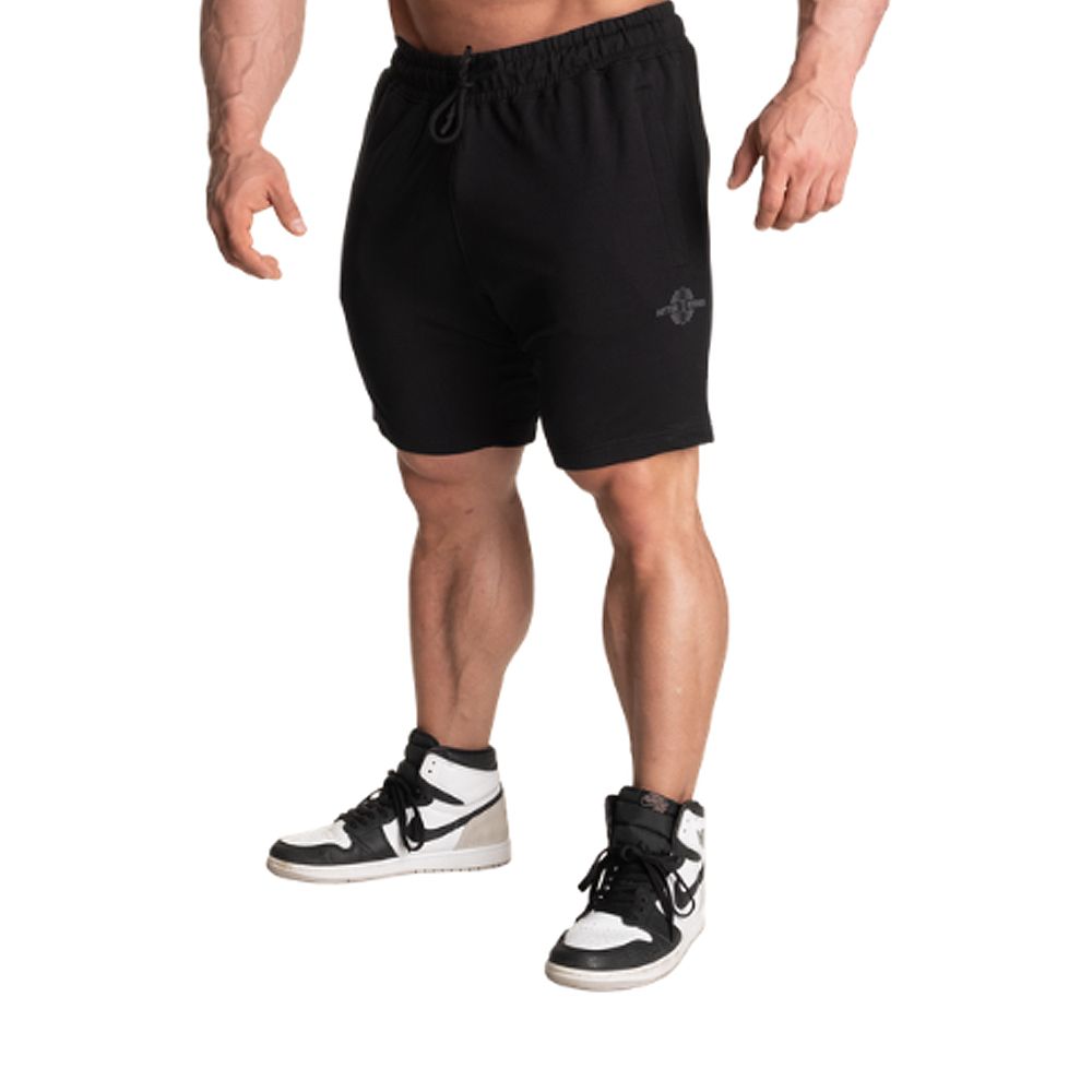 BETTER BODIES -TAPERED SWEATSHORTS - FÉRFI RÖVIDNADRÁG - FEKETE BETTER BODIES -TAPERED SWEATSHORTS - FÉRFI RÖVIDNADRÁG - FEKETE