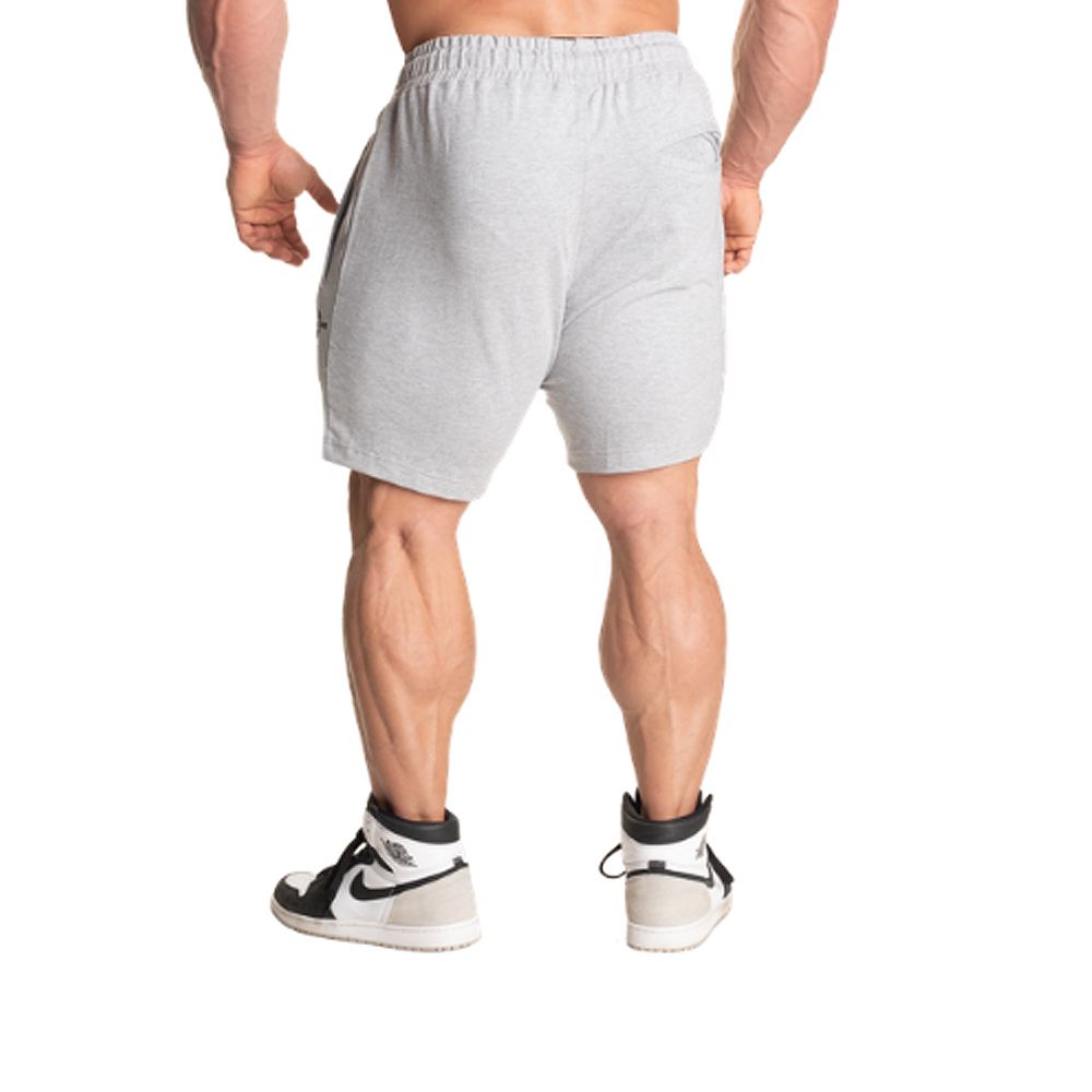 BETTER BODIES -TAPERED SWEATSHORTS - FÉRFI RÖVIDNADRÁG - SZÜRKE BETTER BODIES -TAPERED SWEATSHORTS - FÉRFI RÖVIDNADRÁG - SZÜRKE