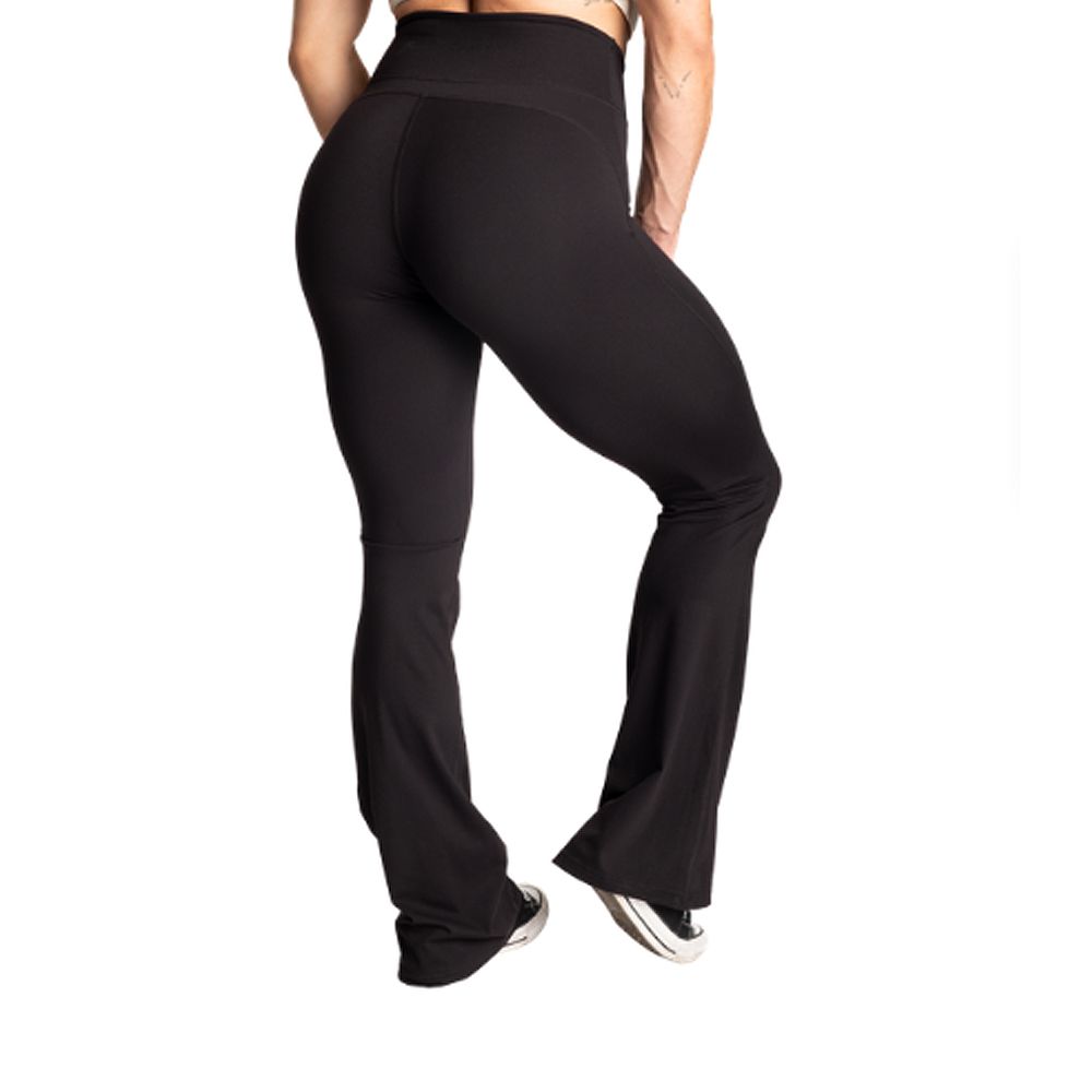 BETTER BODIES - FLARE PANTS - NŐI NADRÁG - FEKETE BETTER BODIES - FLARE PANTS - NŐI NADRÁG - FEKETE