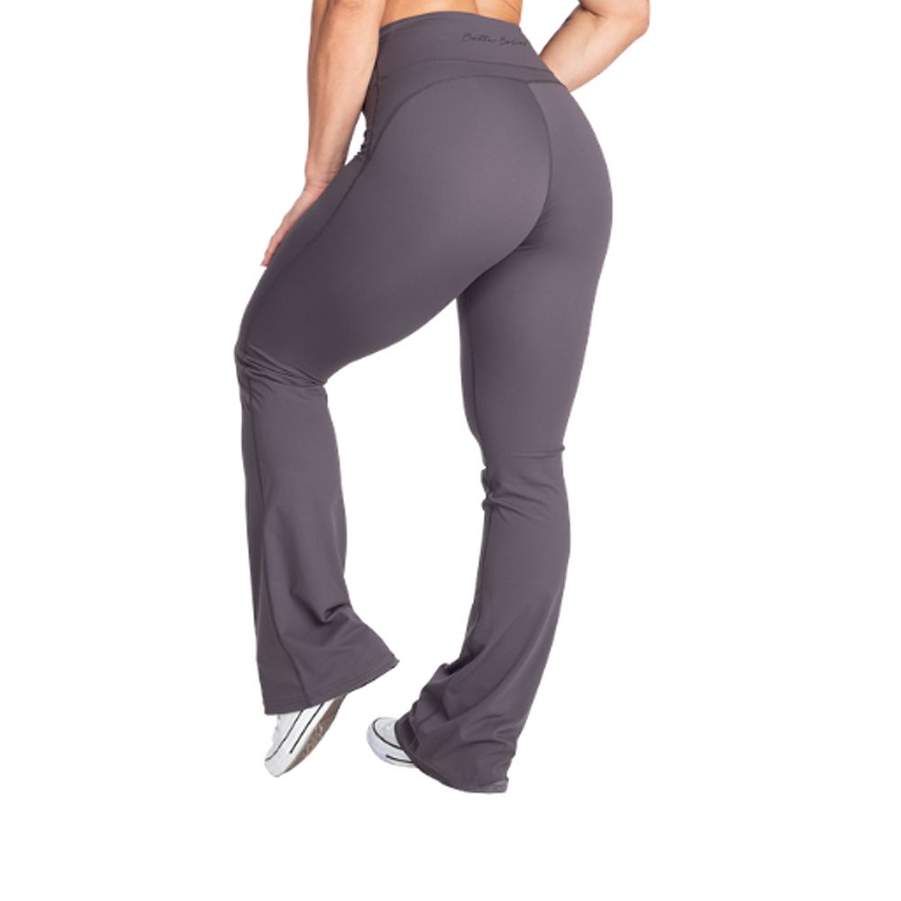 BETTER BODIES - FLARE PANTS - NŐI NADRÁG - SZÜRKE BETTER BODIES - FLARE PANTS - NŐI NADRÁG - SZÜRKE