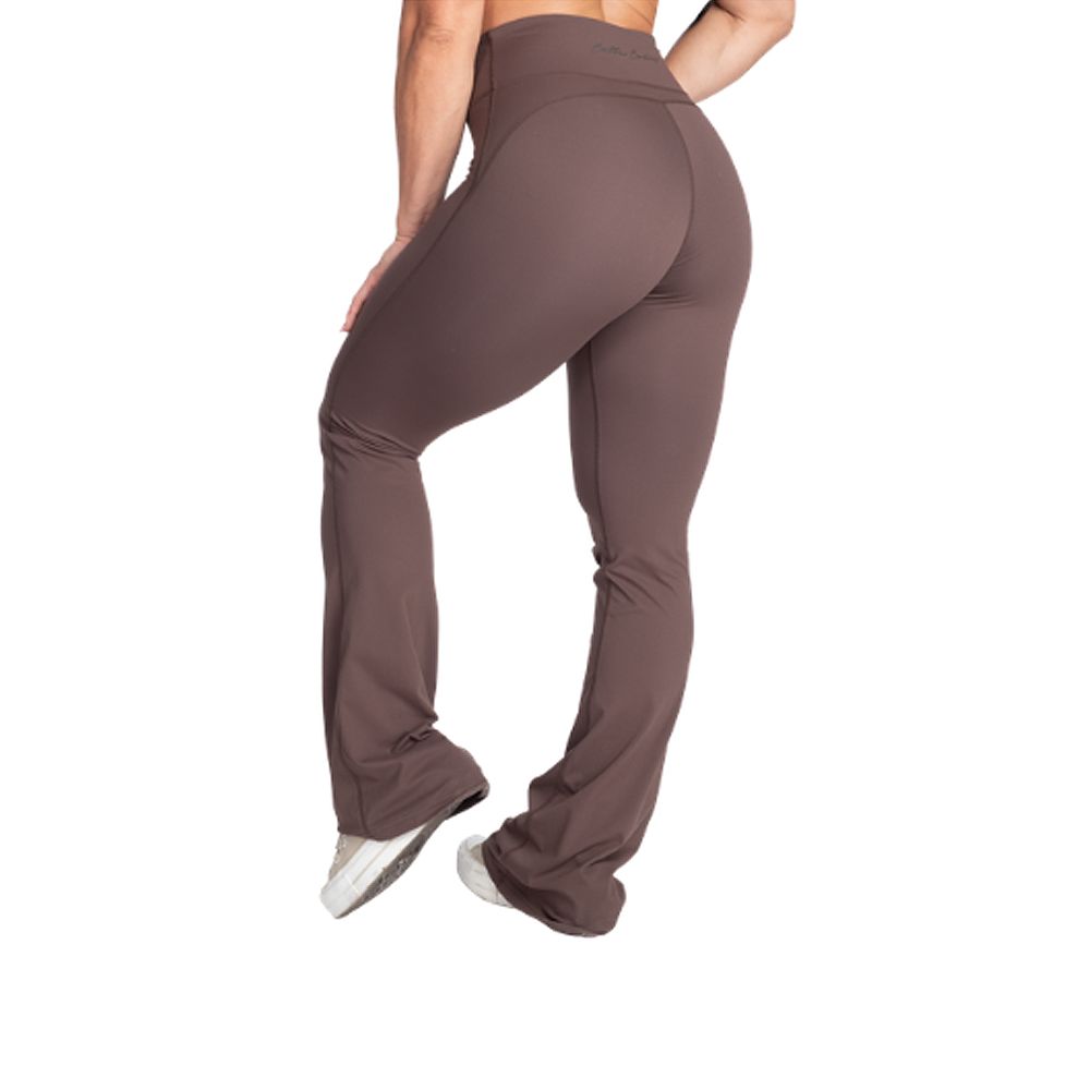 BETTER BODIES - FLARE PANTS - NŐI NADRÁG - BARNA BETTER BODIES - FLARE PANTS - NŐI NADRÁG - BARNA