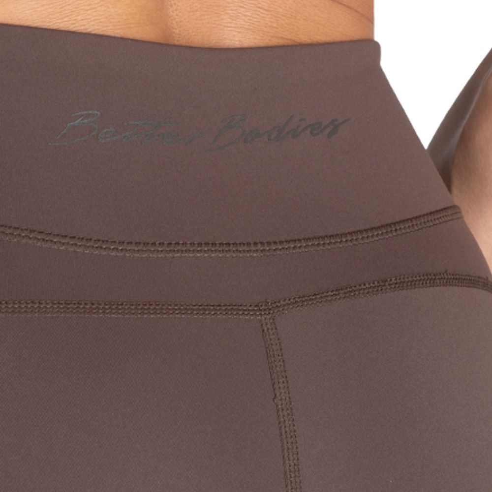 BETTER BODIES - FLARE PANTS - NŐI NADRÁG - BARNA BETTER BODIES - FLARE PANTS - NŐI NADRÁG - BARNA