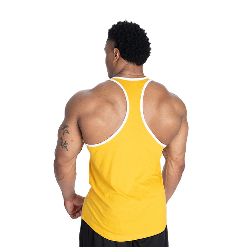 BETTER BODIES - NY ESSENTIAL T-BACK - SÁRGA BETTER BODIES - NY ESSENTIAL T-BACK - SÁRGA