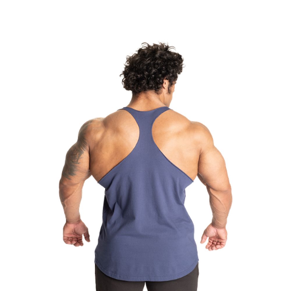 BETTER BODIES - LEGACY ORIGINAL STRINGER - FÉRFI TRIKÓ - KÉK BETTER BODIES - LEGACY ORIGINAL STRINGER - FÉRFI TRIKÓ - KÉK