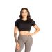 BETTER BODIES - BE RELENTLESS TEE - NŐI CROP - FEKETE