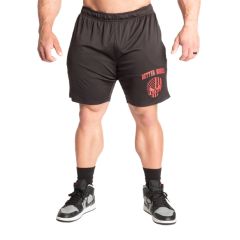 BETTER BODIES - SKULL FUNCTION SHORT - FÉRFI RÖVIDNADRÁG - FEKETE/PIROS
