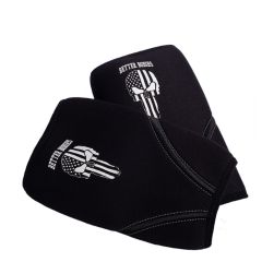 BETTER BODIES - SKULL NEOPRENE KNEE SLEEVE - NEOPRÉN TÉRDVÉDŐ