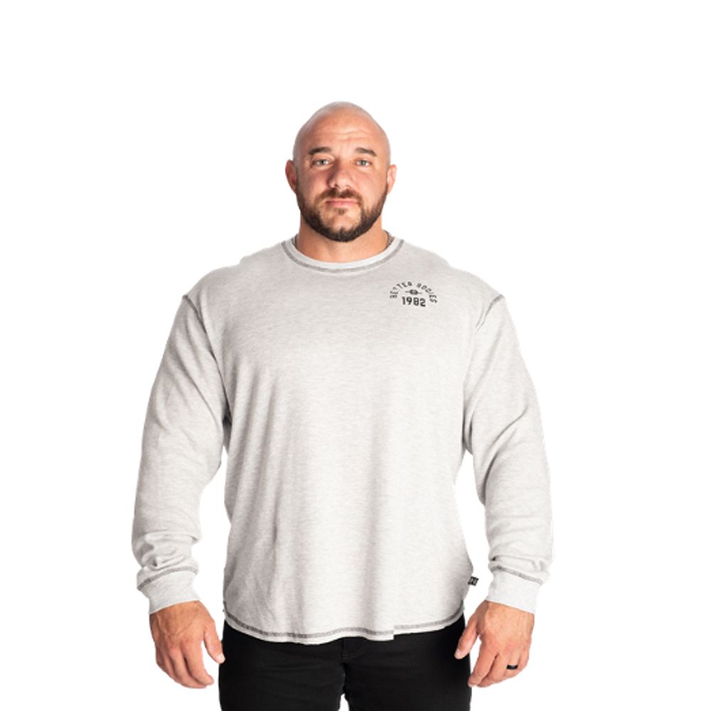 BETTER BODIES - LEGACY THERMAL LS - FÉRFI HOSSZÚ UJJÚ FELSŐ - SZÜRKE BETTER BODIES - LEGACY THERMAL LS - FÉRFI HOSSZÚ UJJÚ FELSŐ - SZÜRKE