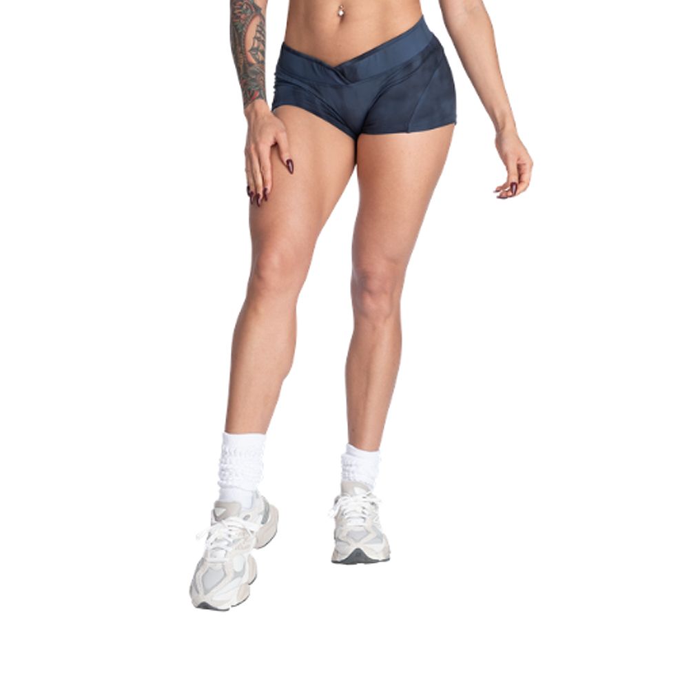 BETTER BODIES - SHAPED HOTPANTS - NŐI RÖVIDNADRÁG - KÉK BETTER BODIES - SHAPED HOTPANTS - NŐI RÖVIDNADRÁG - KÉK