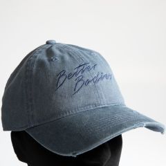 BETTER BODIES - VINTAGE CAP -  BASEBALL SAPKA - MOSOTT KÉK