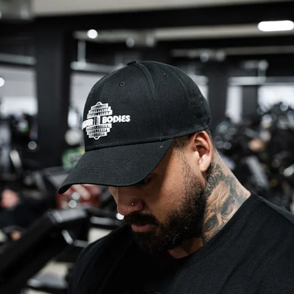 BETTER BODIES - BASEBALL CAP - FÉRFI BASEBALL SAPKA - FEKETE BETTER BODIES - BASEBALL CAP - FÉRFI BASEBALL SAPKA - FEKETE