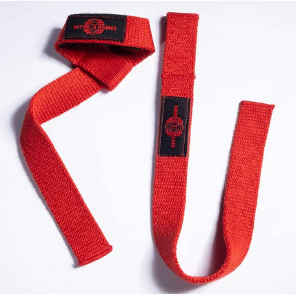 BETTER BODIES - LIFTING STRAPS - FELHÚZÓ HEVEDER - PIROS BETTER BODIES - LIFTING STRAPS - FELHÚZÓ HEVEDER - PIROS