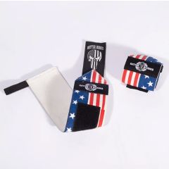 BETTER BODIES - USA FLAG WRIST WRAPS - USA ZÁSZLÓS CSUKLÓSZORÍTÓ 