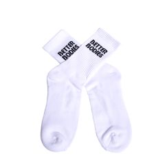 BETTER BODIES - CREW SOCKS 1 PACK - FEHÉR ZOKNI - 1 PÁR
