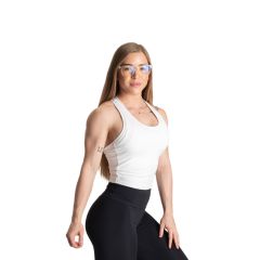 BETTER BODIES - CORE CROP T-BACK - NŐI EDZŐTRIKÓ - FEHÉR