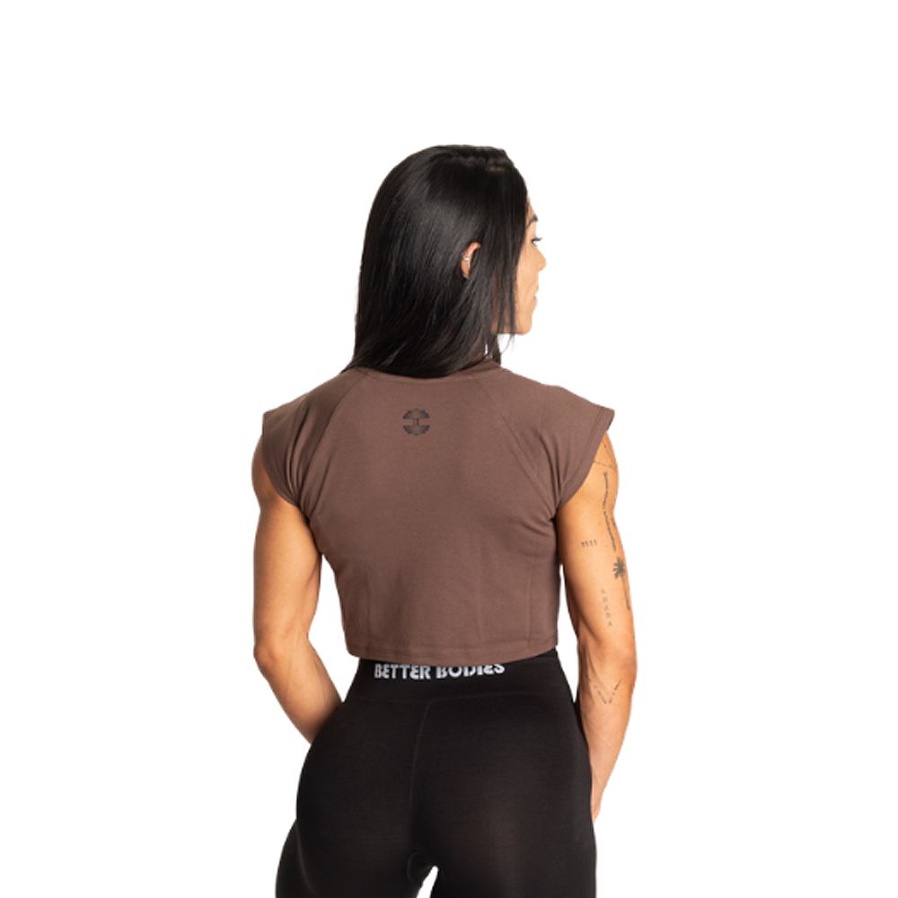 BETTER BODIES - EMPOWERED TEE - NŐI PÓLÓ - BARNA