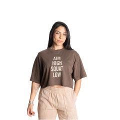 BETTER BODIES - AIM HIGH TEE - NŐI PÓLÓ - BARNA 
