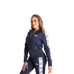 BETTER BODIES - CHELSEA TRACK JACKET - NŐI PULÓVER - KÉK