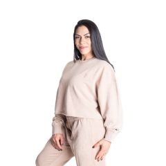 BETTER BODIES - ACID WASHED SWEATER - NŐI PULÓVER - MOSOTT BÉZS