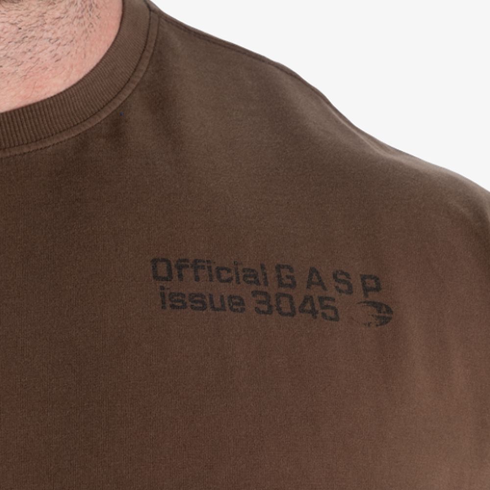 GASP INC - 3045 IRON TEE - FÉRFI PÓLÓ - MOSOTT BARNA GASP INC - 3045 IRON TEE - FÉRFI PÓLÓ - MOSOTT BARNA