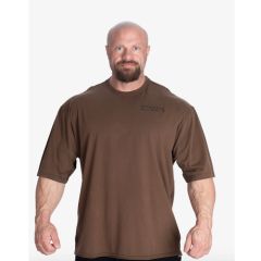 GASP INC - 3045 IRON TEE - FÉRFI PÓLÓ - MOSOTT BARNA