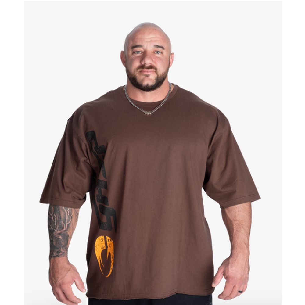 GASP INC - IRON TEE - FÉRFI PÓLÓ - BARNA GASP INC - IRON TEE - FÉRFI PÓLÓ - BARNA