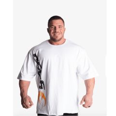 GASP INC - IRON TEE - FÉRFI PÓLÓ - FEHÉR