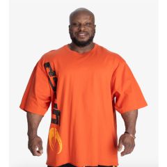 GASP INC - IRON TEE - FÉRFI PÓLÓ - NARANCS