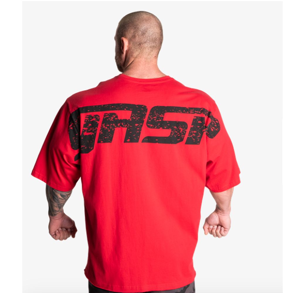GASP INC - IRON TEE - FÉRFI PÓLÓ - PIROS GASP INC - IRON TEE - FÉRFI PÓLÓ - PIROS