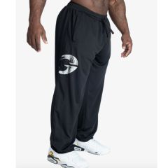 GASP INC - MESH PANTS - FÉRFI HOSSZÚNADRÁG - FEKETE/FEHÉR