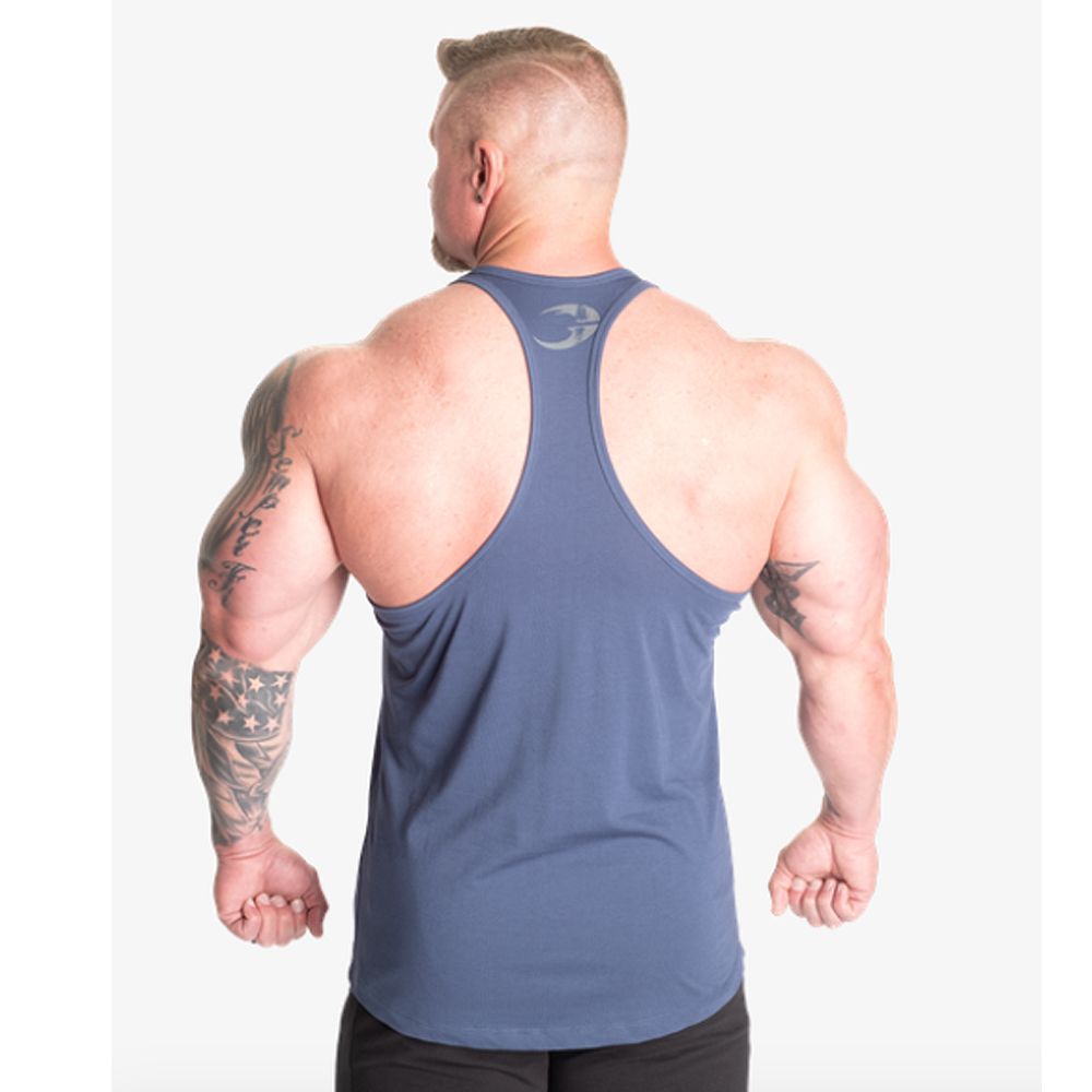 GASP INC - ESSENTIAL T-BACK - EDZŐTRIKÓ - KÉK GASP INC - ESSENTIAL T-BACK - EDZŐTRIKÓ - KÉK